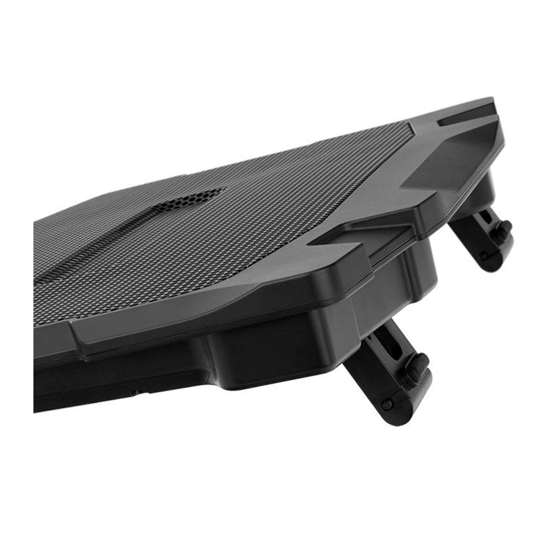 Base Para Notebook Thermaltake Massive 12 Max, Com 5 Fans, Preto, CL-N018-PL12BU-A