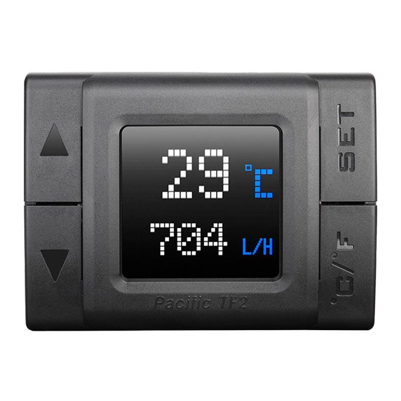 Indicador de Temperatura e Fluxo Thermaltake Pacific TF2, Preto, CL-W275-CU00SW-A