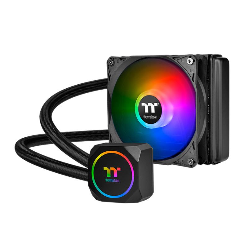 Water Cooler Thermaltake TH120, RGB, 120mm, Preto, CL-W285-PL-12SW-A