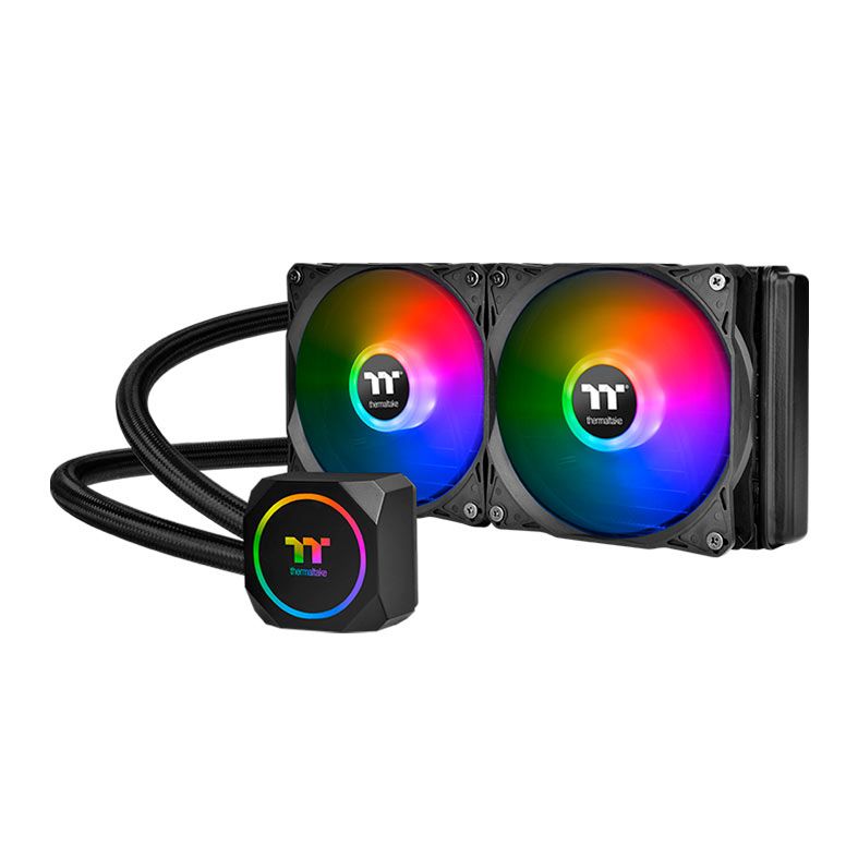 Water Cooler Thermaltake TH240, ARGB, 240mm, Preto, CL-W286-PL12SW-A