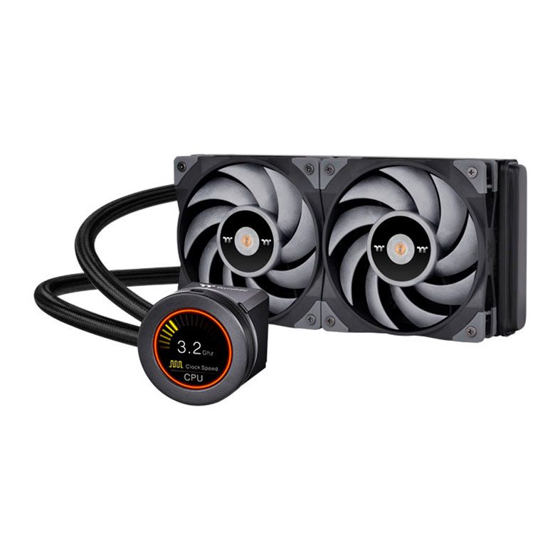Water Cooler Thermaltake Toughliquid Ultra 240, RGB, 240mm, Preto, CL-W322-PL12GM-B