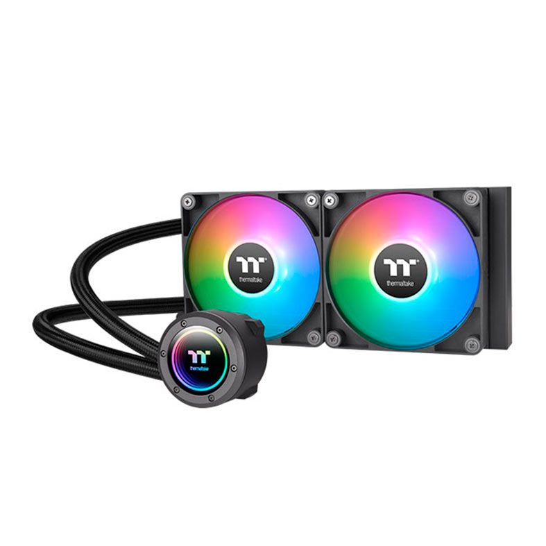 Water Cooler Thermaltake TH240 V2 Sync, ARGB, 240mm, Preto, CL-W361-PL12SW-A