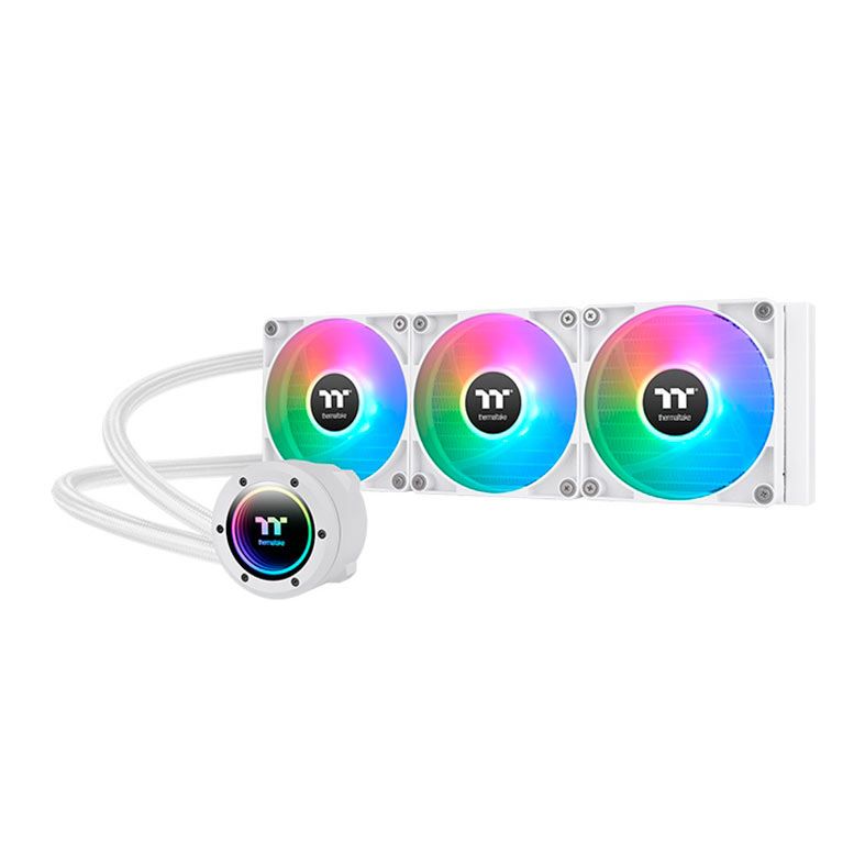 Water Cooler Thermaltake TH360 V2 Sync Snow Edition, ARGB, 360mm, Branco, CL-W365-PL12SW-A