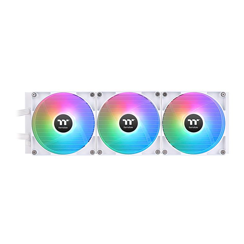 Water Cooler Thermaltake TH420 V2 Sync Snow Edition, ARGB, 420mm, CL-W378-PL14SW-A