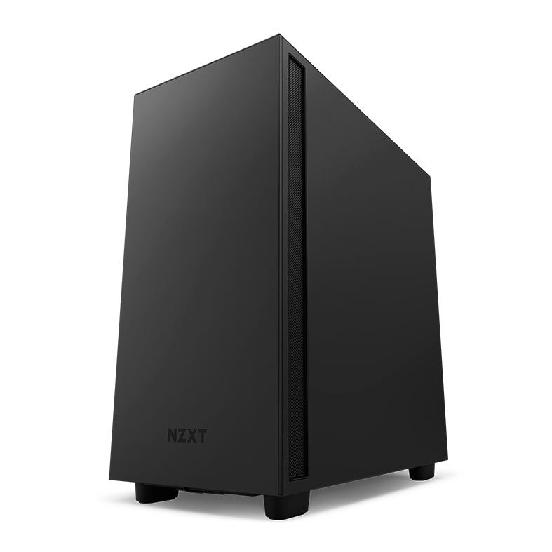 Gabinete Gamer NZXT H7, Mid-Tower, Lateral de Vidro, Com 2 Ventoinhas, Preto, CM-H71BB-01