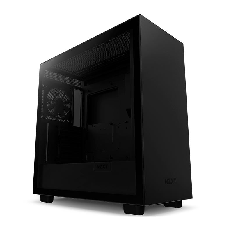 Gabinete Gamer NZXT H7, Mid-Tower, Lateral de Vidro, Com 2 Ventoinhas, Preto, CM-H71BB-01