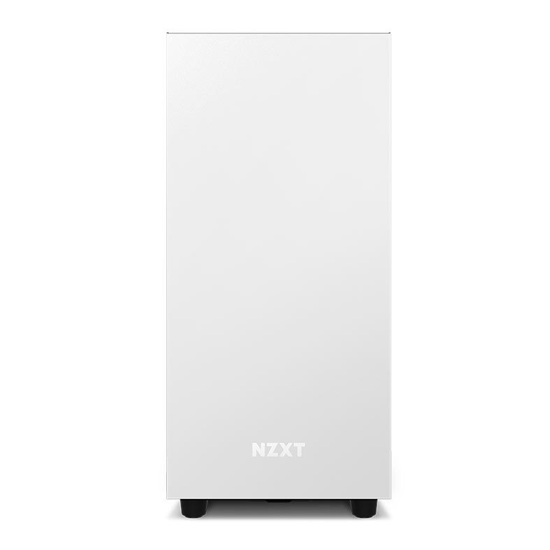 Gabinete Gamer NZXT H7, Mid-Tower, Lateral de Vidro, Com 2 Ventoinhas, Branco e Preto, CM-H71BG-01