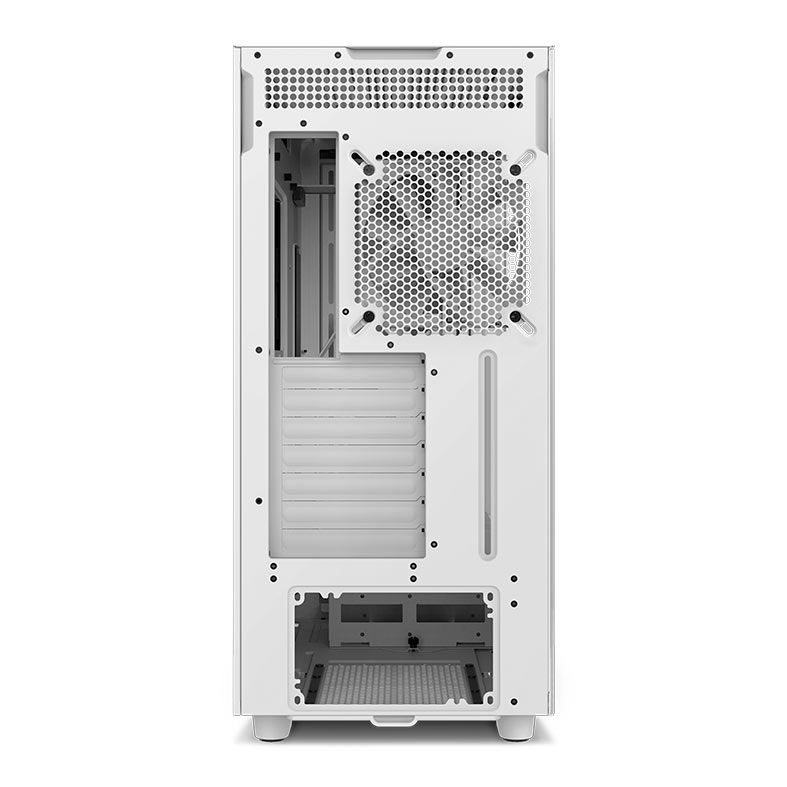 Gabinete Gamer NZXT H7, Mid-Tower, Lateral de Vidro, Com 2 Ventoinhas, Branco, CM-H71BW-01