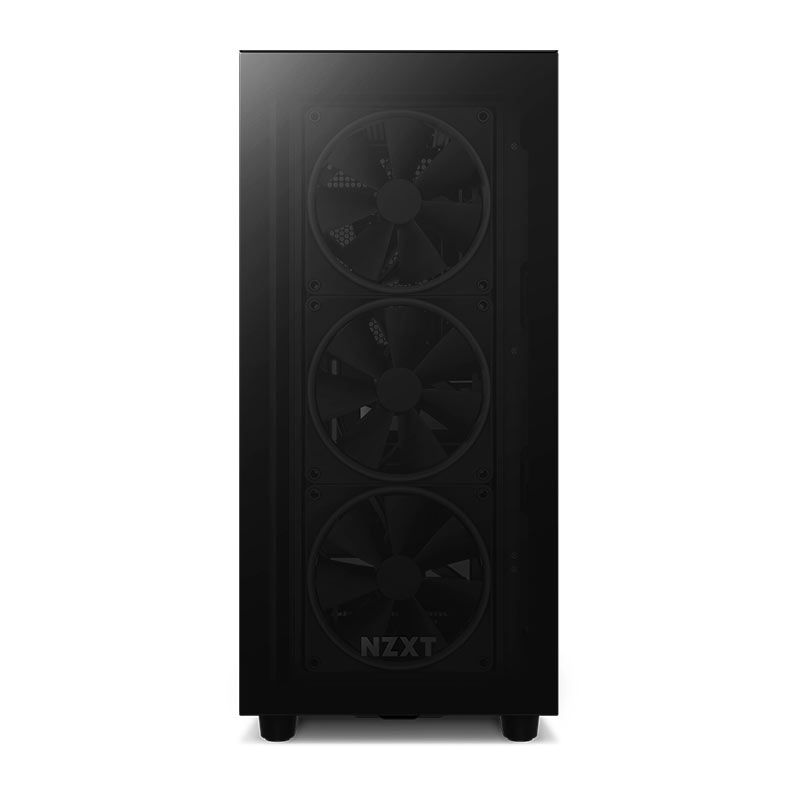Gabinete Gamer NZXT H7 Elite, RGB, Mid-Tower, Lateral de Vidro, Com 4 Ventoinhas, Preto, CM-H71EB-01