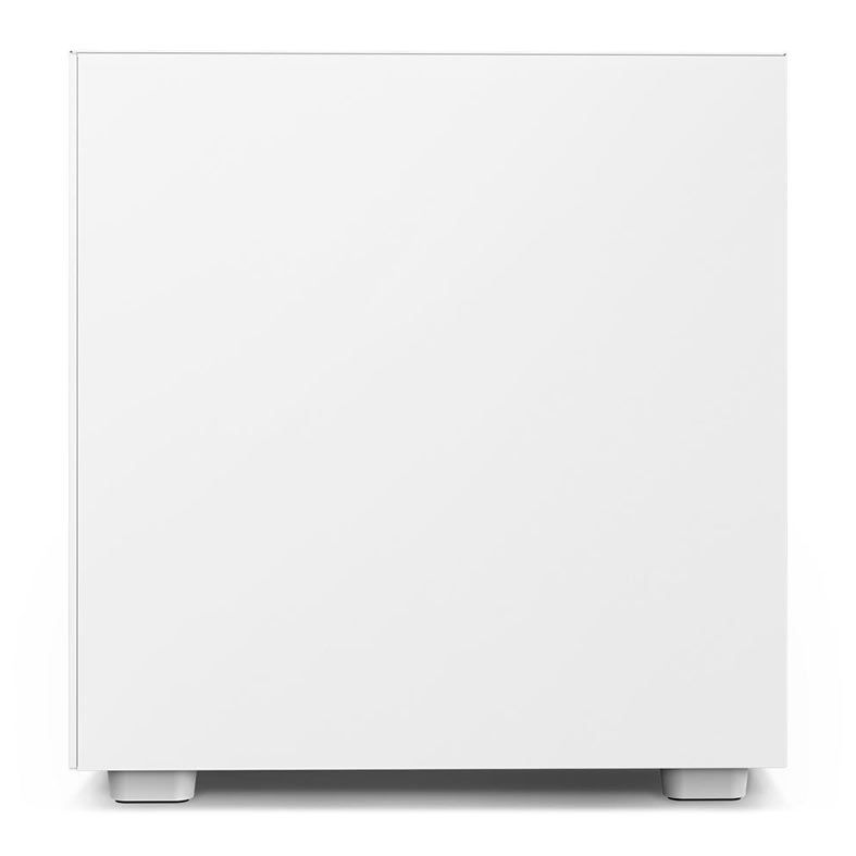 Gabinete Gamer NZXT H7 Flow RGB, Mid-Tower, Lateral de Vidro, Com 4 Fans, Branco, CM-H71FW-R1