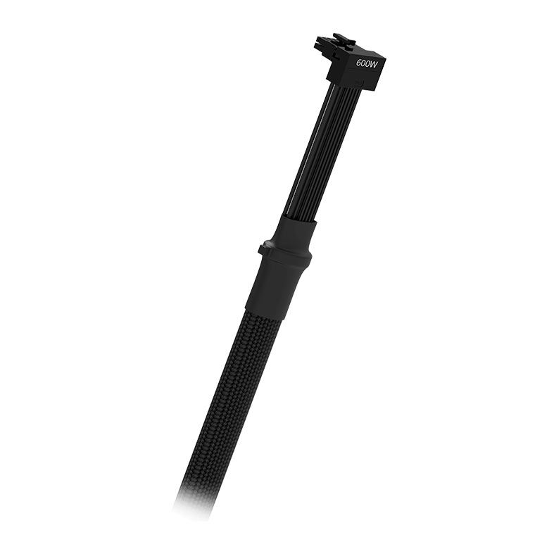 Cabo Adaptador Cooler Master 12VHPWR, PCIe 5.0 12+4 Pinos 90 Graus, 650mm, Type-1, CMA-NFPC16XXBK1-GL