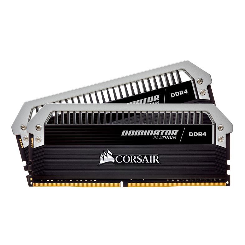 Memoria Corsair Dominator Platinum 16GB (2x8) DDR4 3000MHz Led Branco, CMD16GX4M2B3000C15