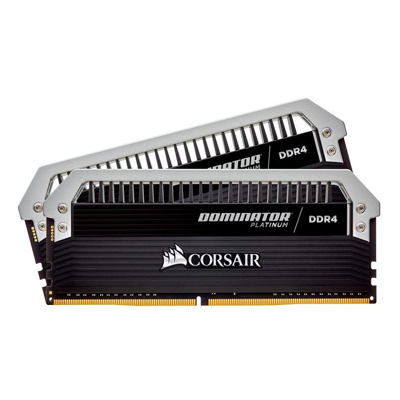 Memoria Corsair Dominator Platinum 16GB (2x8) DDR4 3200MHz LED Branco, CMD16GX4M2B3200C16