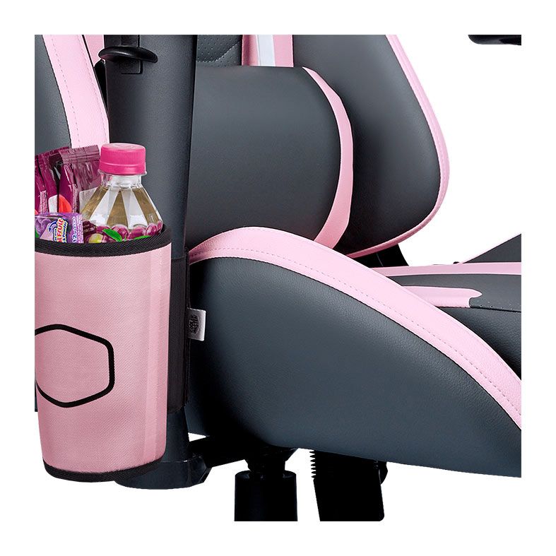 Suporte Para Garrafas Cooler Master, 100x135x160mm, Rosa e Preto, CMI-CH510-PKBK