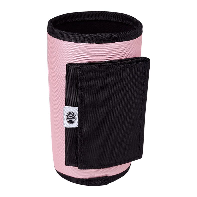 Suporte Para Garrafas Cooler Master, 100x135x160mm, Rosa e Preto, CMI-CH510-PKBK