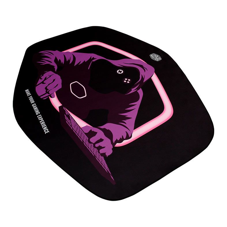 Tapete para Cadeira Gamer Cooler Master FM510, 1400x1105x3mm, Preto, CMI-FM510