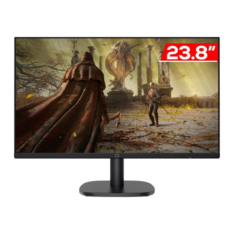 Monitor Gamer Cooler Master GA241, 23.8 Pol VA, FHD, 1ms, 100Hz, Adaptive Sync, VGA/HDMI, CMI-GA241-BR