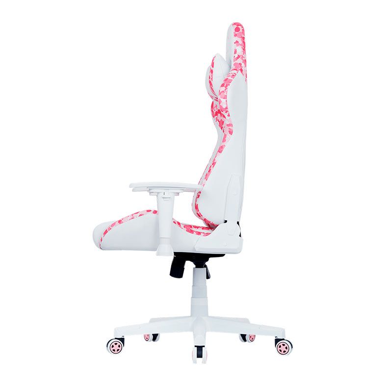 Cadeira Gamer Cooler Master Caliber R1S Sakura Camo, Branco e Rosa, CMI-GCR1S-PKC