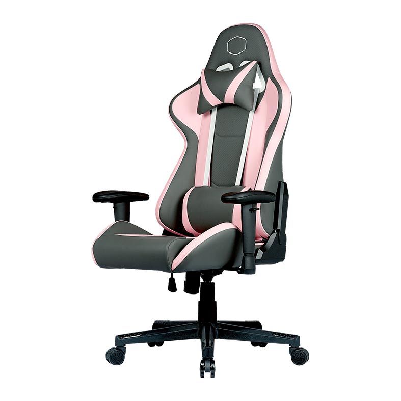 Cadeira Gamer Cooler Master Caliber R1S Rosa e Cinza, CMI-GCR1S-PKG