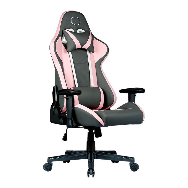Cadeira Gamer Cooler Master Caliber R1S Rosa e Cinza, CMI-GCR1S-PKG