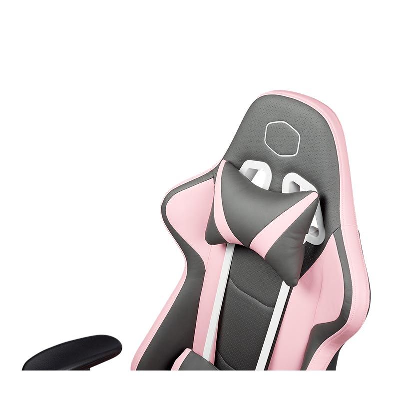 Cadeira Gamer Cooler Master Caliber R1S Rosa e Cinza, CMI-GCR1S-PKG