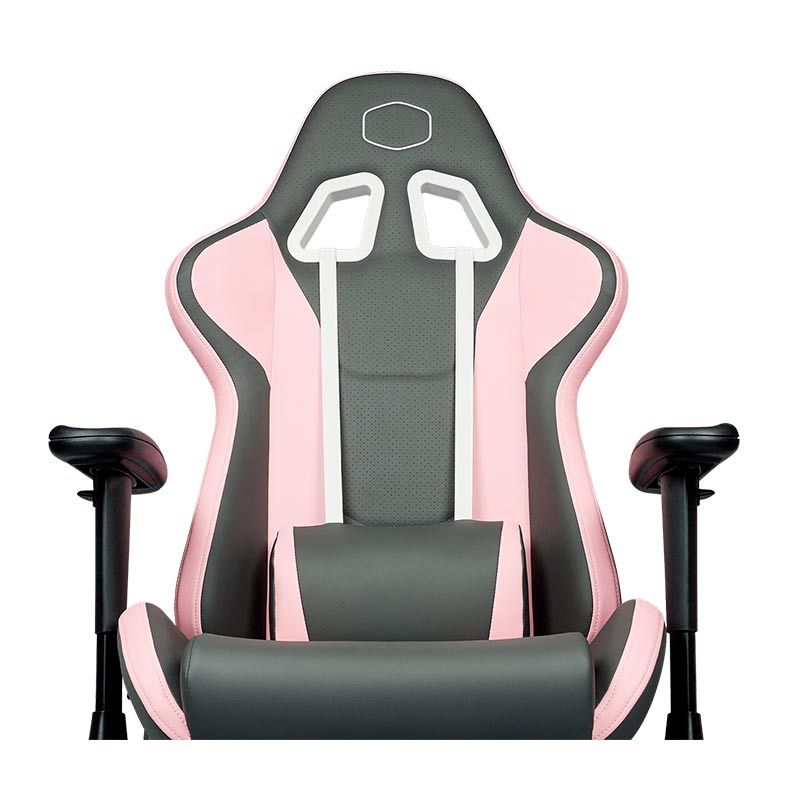 Cadeira Gamer Cooler Master Caliber R1S Rosa e Cinza, CMI-GCR1S-PKG