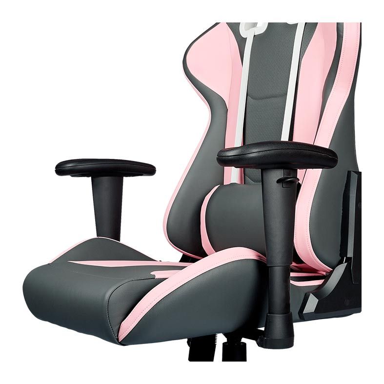 Cadeira Gamer Cooler Master Caliber R1S Rosa e Cinza, CMI-GCR1S-PKG