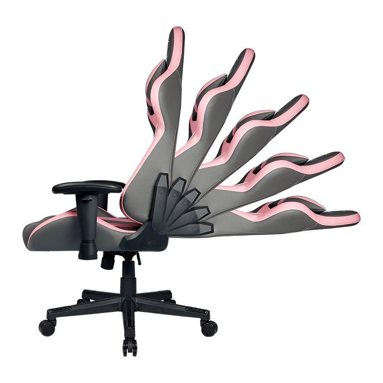 Cadeira Gamer Cooler Master Caliber R1S Rosa e Cinza, CMI-GCR1S-PKG