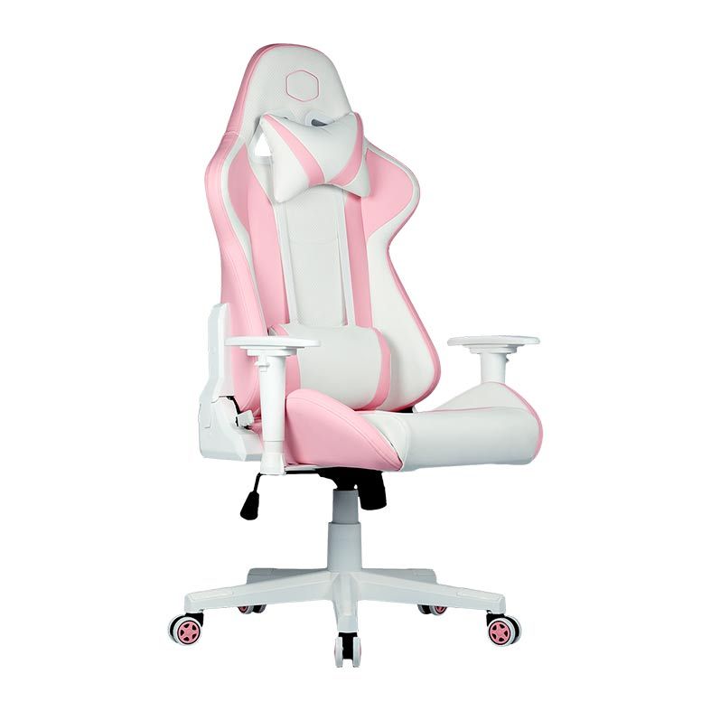 Cadeira Gamer Cooler Master Caliber R1S Rosa e Branco, CMI-GCR1S-PKW