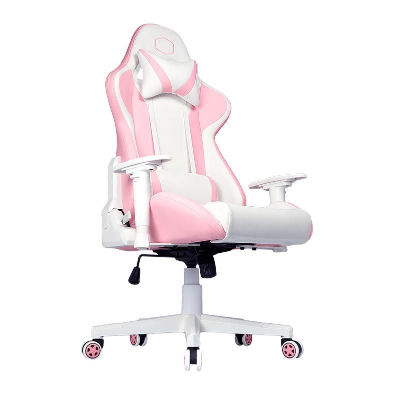 Cadeira Gamer Cooler Master Caliber R1S Rosa e Branco, CMI-GCR1S-PKW