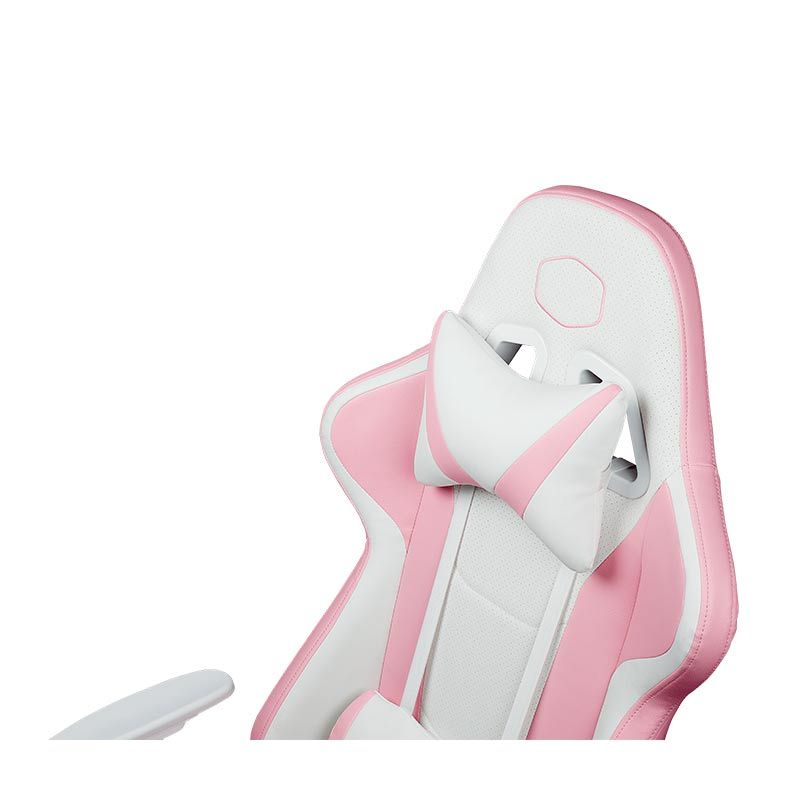 Cadeira Gamer Cooler Master Caliber R1S Rosa e Branco, CMI-GCR1S-PKW