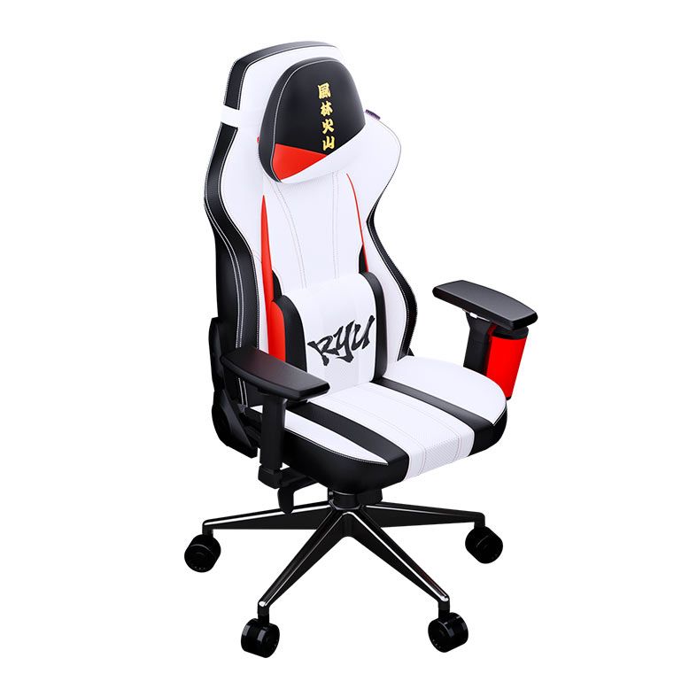 Cadeira Gamer Cooler Master Caliber X2 Street Fighter 6 Ryu, Branco e Preto, CMI-GCX2-RYU
