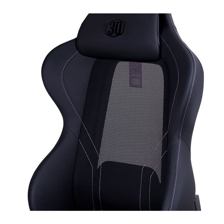 Cadeira Gamer Cooler Master Hybrid 1 Ergo 30TH Anniversary Edition, Preto, CMI-GCHYB1-BK30TH