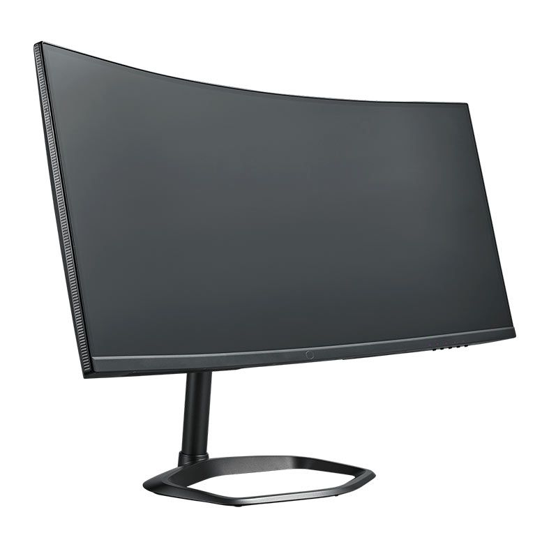 Monitor Gamer Cooler Master GM34-CW, 34", VA, Curvo, UWQHD, 1ms, 165Hz, FreeSync Premium, HDMI/DP, CMI-GM34-CW2-BR