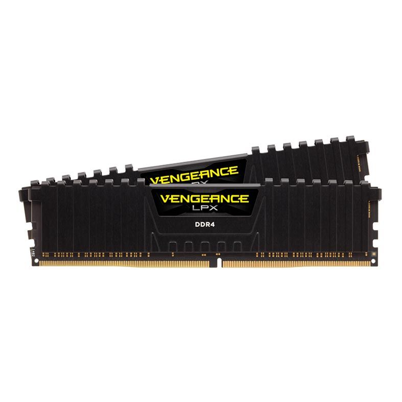 Memoria Corsair Vengeance LPX 8GB (2x4) DDR4 2133MHz C13 Preta, CMK8GX4M2A2133C13