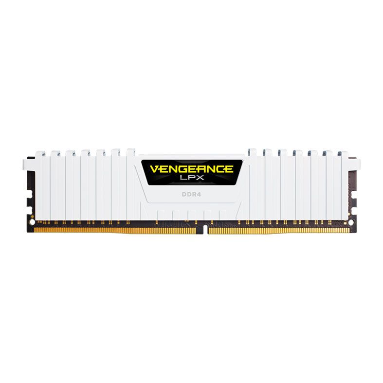 Memoria Corsair Vengeance LPX 16GB (2x8) DDR4 3000MHz C15 Branco, CMK16GX4M2B3000C15W