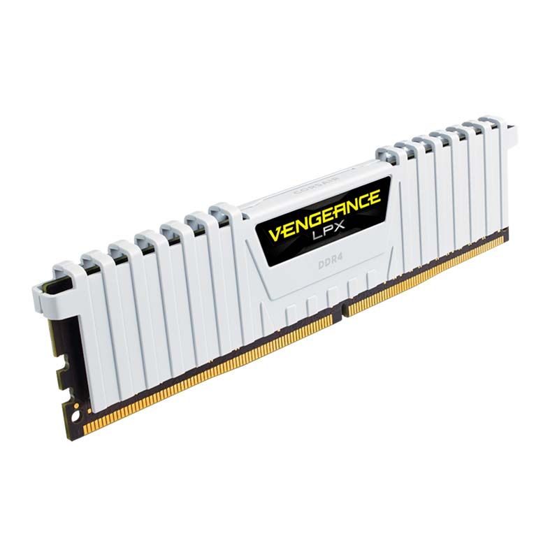 Memoria Corsair Vengeance LPX 16GB (2x8) DDR4 3200MHz C16 Branco, CMK16GX4M2B3200C16W