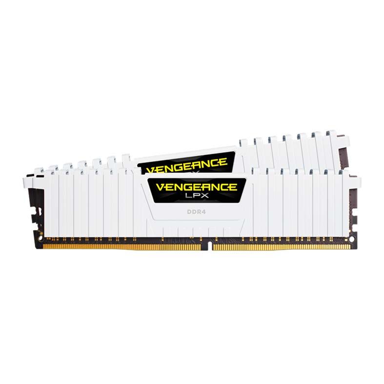 Memoria Corsair Vengeance LPX 16GB (2x8) DDR4 3200MHz C16 Branco, CMK16GX4M2B3200C16W