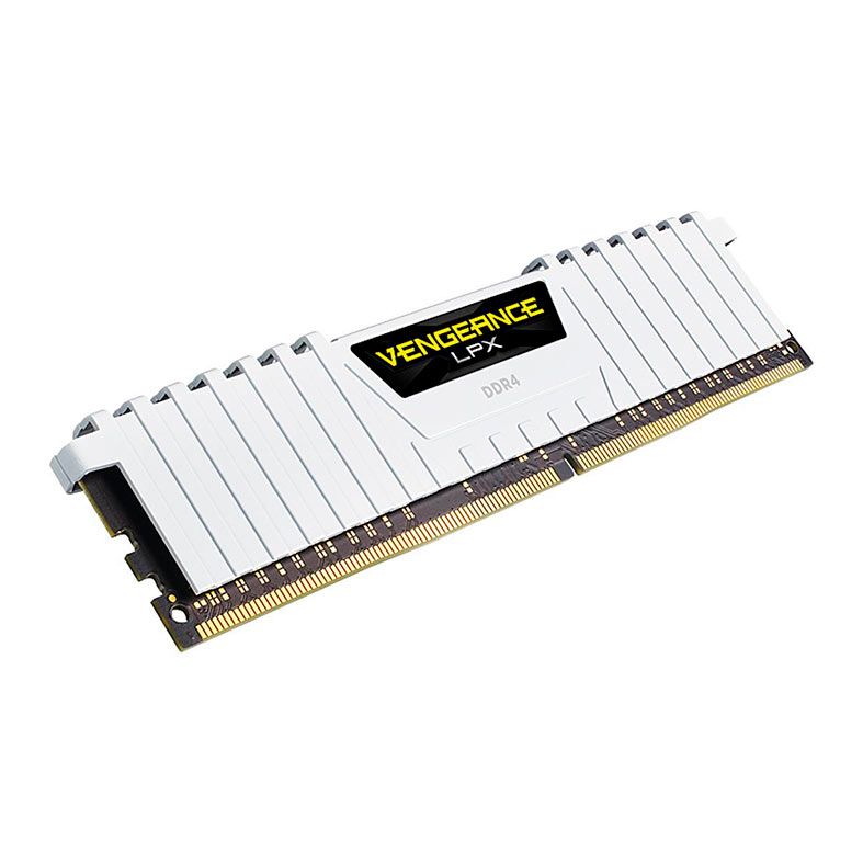 Memoria Corsair Vengeance LPX, 16GB (2x8GB), DDR4, 3200MHz, C16, Branca, CMK16GX4M2E3200C16W