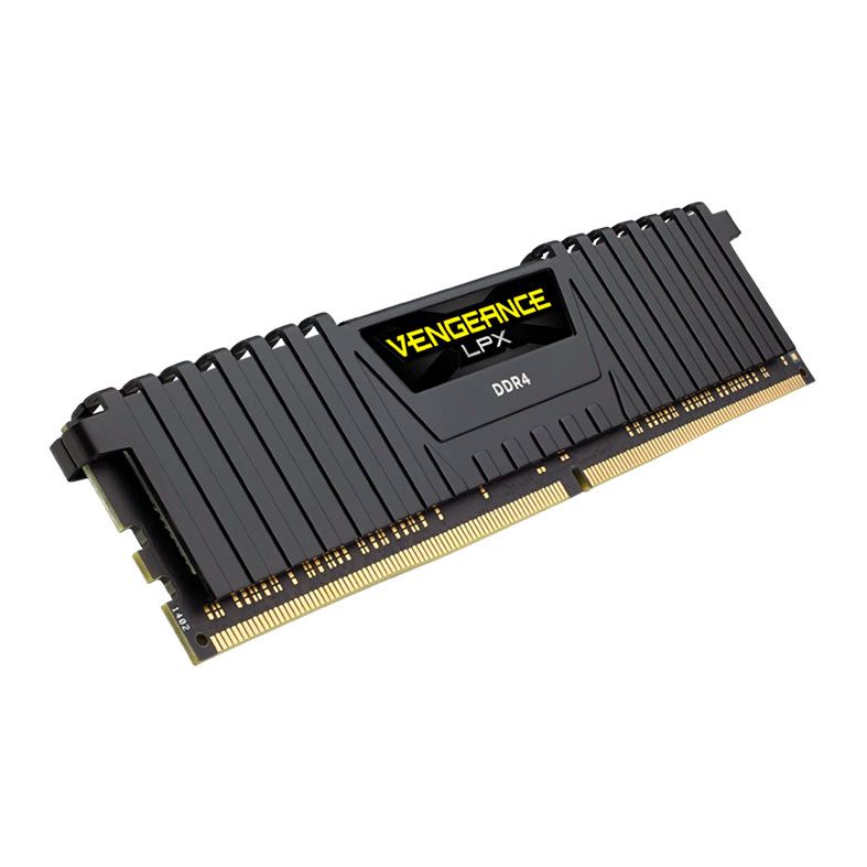 Memoria Corsair Vengeance LPX, 16GB (2x8), DDR4, 4000MHz, Preta + Airflow, CMK16GX4M2K4000C19