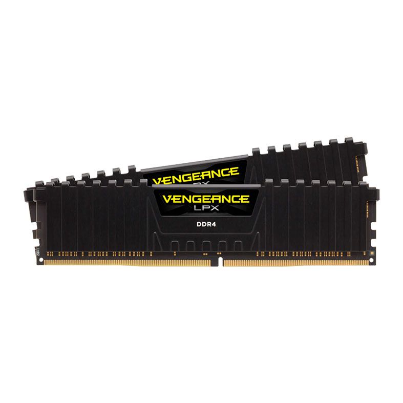 Memoria Corsair Vengeance LPX, 16GB (2x8), DDR4, 4000MHz, Preta + Airflow, CMK16GX4M2K4000C19