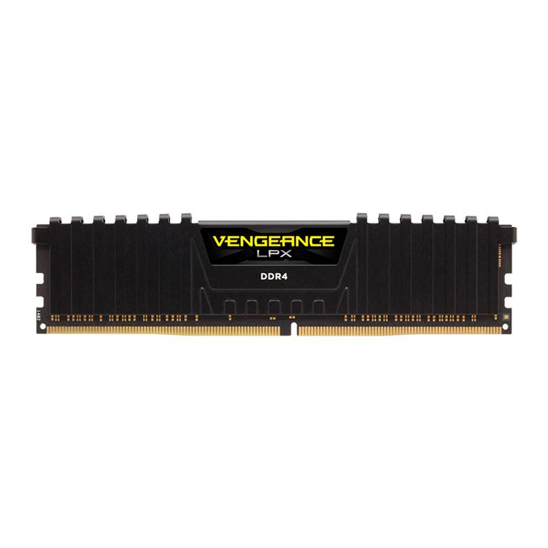 Memoria Corsair Vengeance LPX, 32GB (2x16GB), DDR4, 2666MHz, C16, Preta, CMK32GX4M2A2666C16