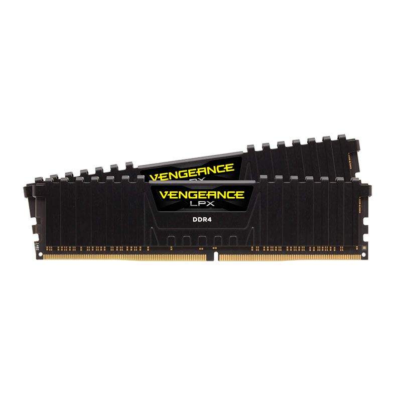 Memoria Corsair Vengeance LPX, 32GB (2x16GB), DDR4, 3600MHz, C16, Preta, CMK32GX4M2D3600C16