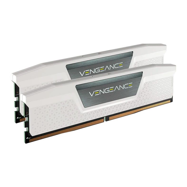 Memoria Corsair Vengeance DDR5, 32GB (2x16GB), 5200MHz, C40, Branca, CMK32GX5M2B5200C40W