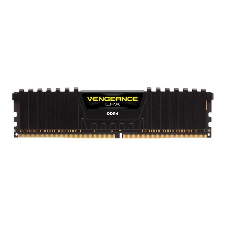 Memoria Corsair Vengeance LPX 8GB (1x8) DDR4 2400MHz C14 Preta, CMK8GX4M1A2400C14