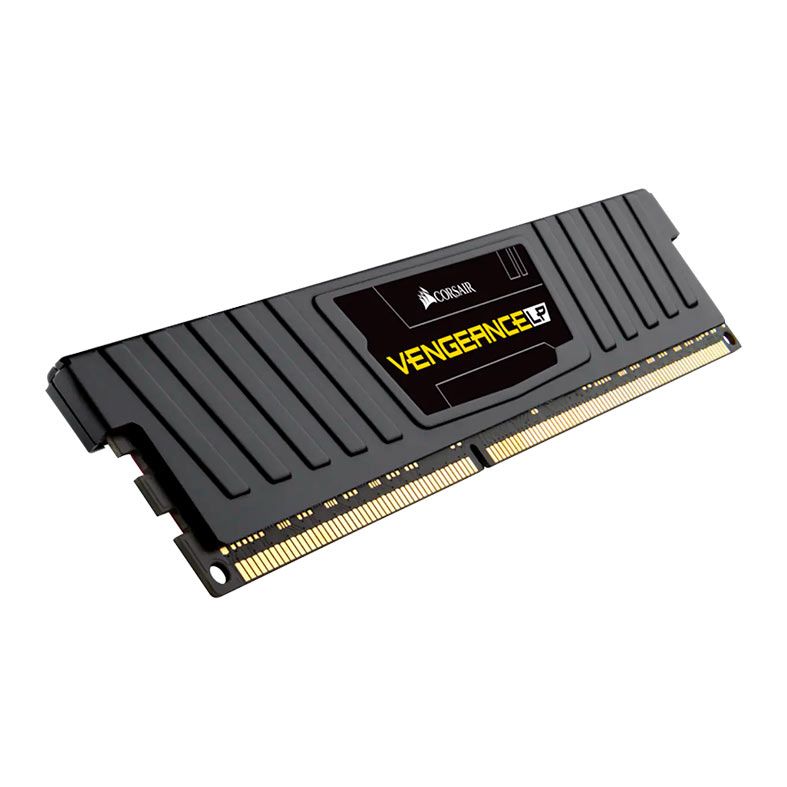Memoria Corsair Vengeance LP, 32GB (4x8GB), DDR3, 1600MHz, C10, Preto, CML32GX3M4A1600C10