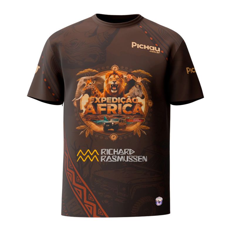 Camisa Pichau Expedição África, CMS-PG-EXPAFR