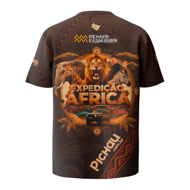 Camisa Pichau Expedição África, CMS-PG-EXPAFR