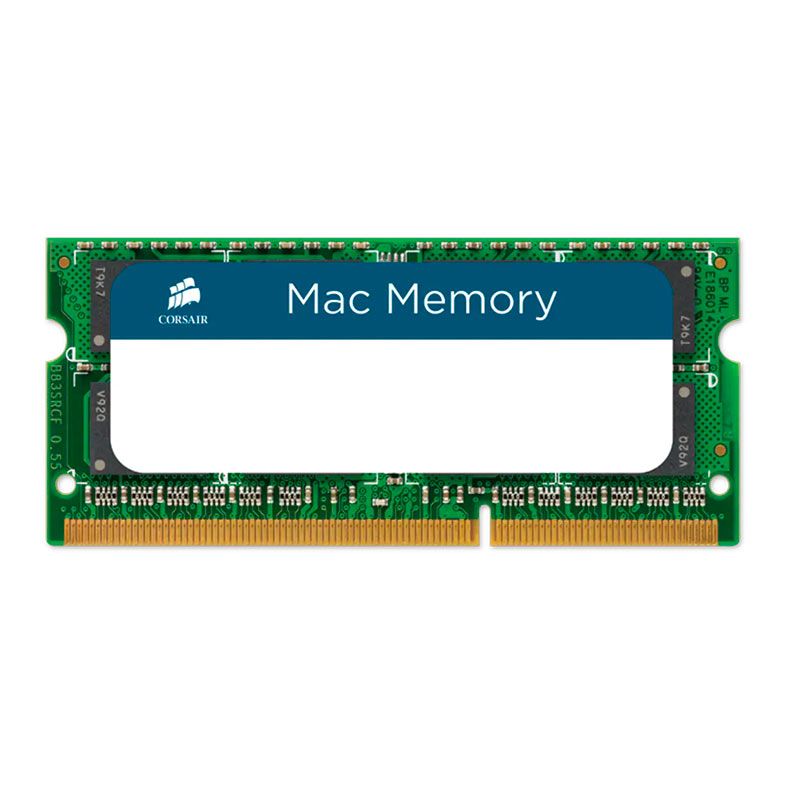 Memoria Para Mac Corsair, 4GB (1x4GB), DDR3, 1333MHz, C9, CMSA4GX3M1A1333C9