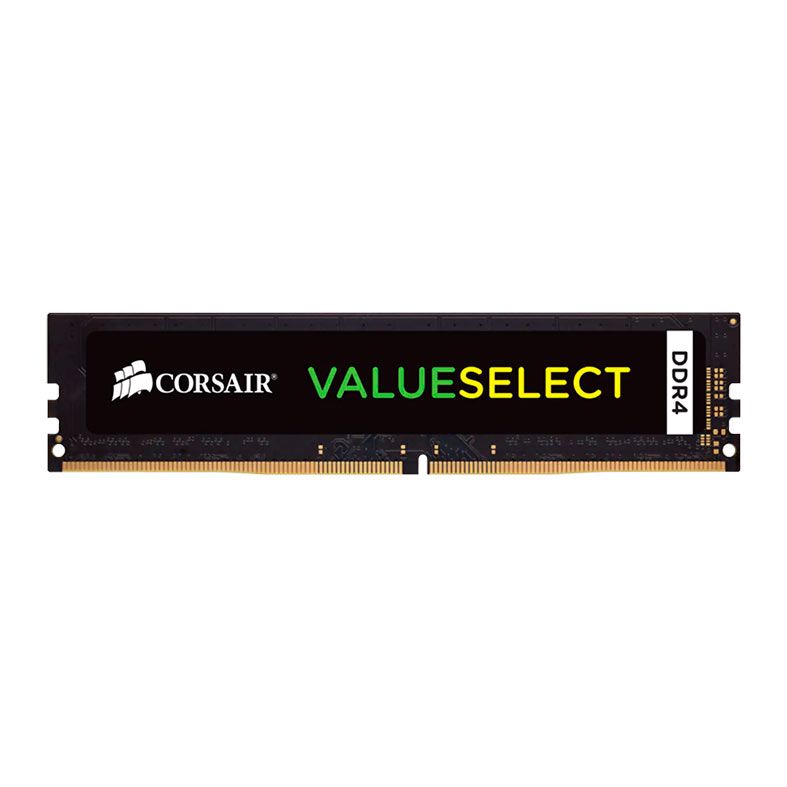 Memoria Corsair ValueSelect, 4GB (1x4GB), DDR4, 2400MHz, C16, CMV4GX4M1A2400C16